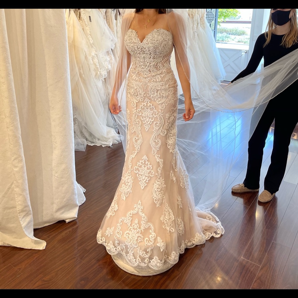 NWT Stella York Wedding Gown - Picture 1 of 8